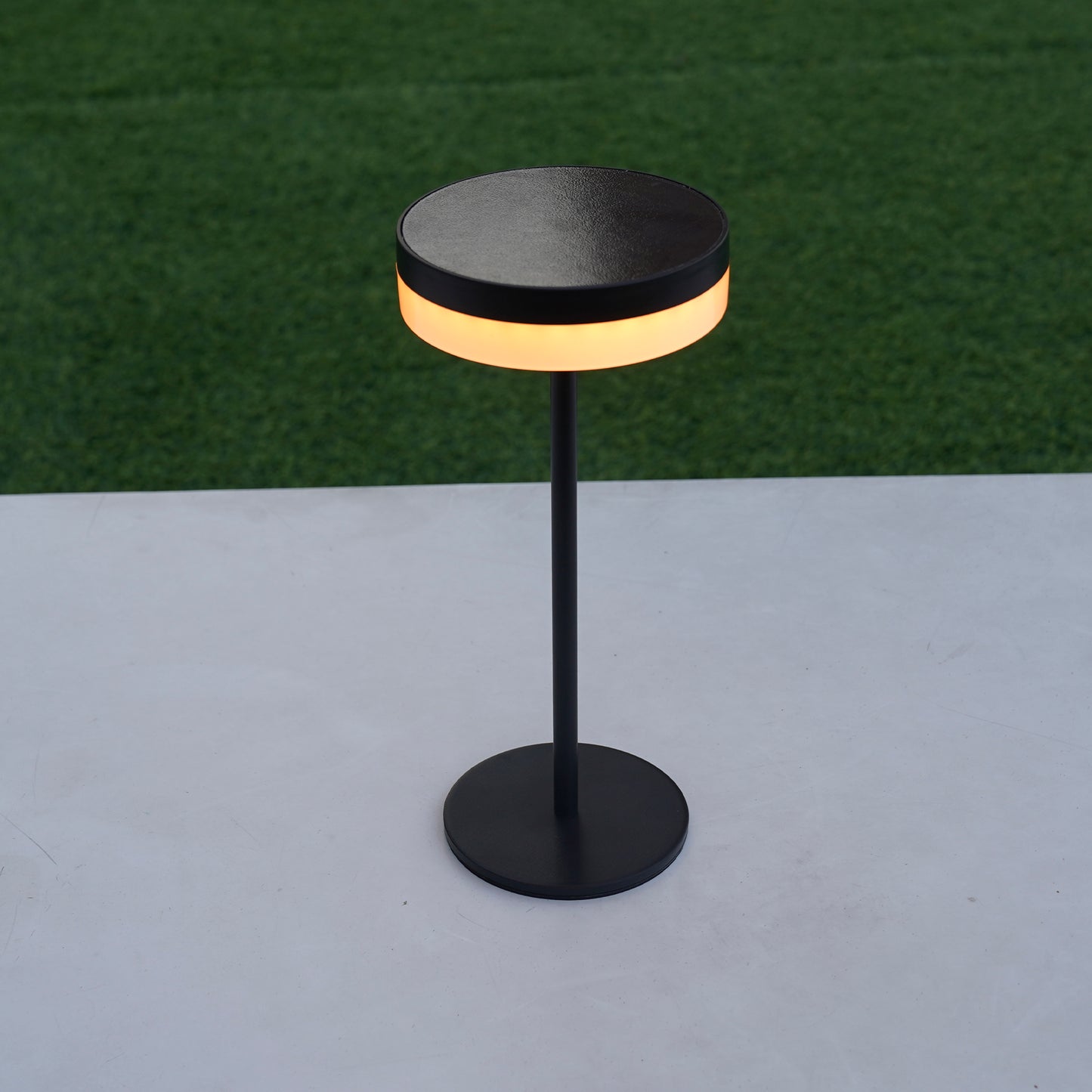 Lampe de table solaire LED blanc dimmable VIVIA MINI SOLAR H27cm