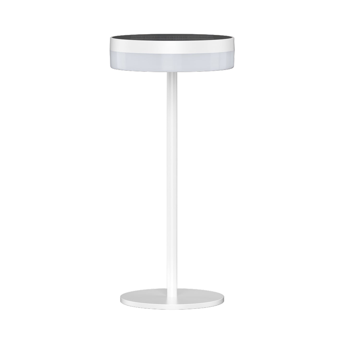 Lampe de table solaire LED blanc dimmable VIVIA MINI WHITE SOLAR H27cm