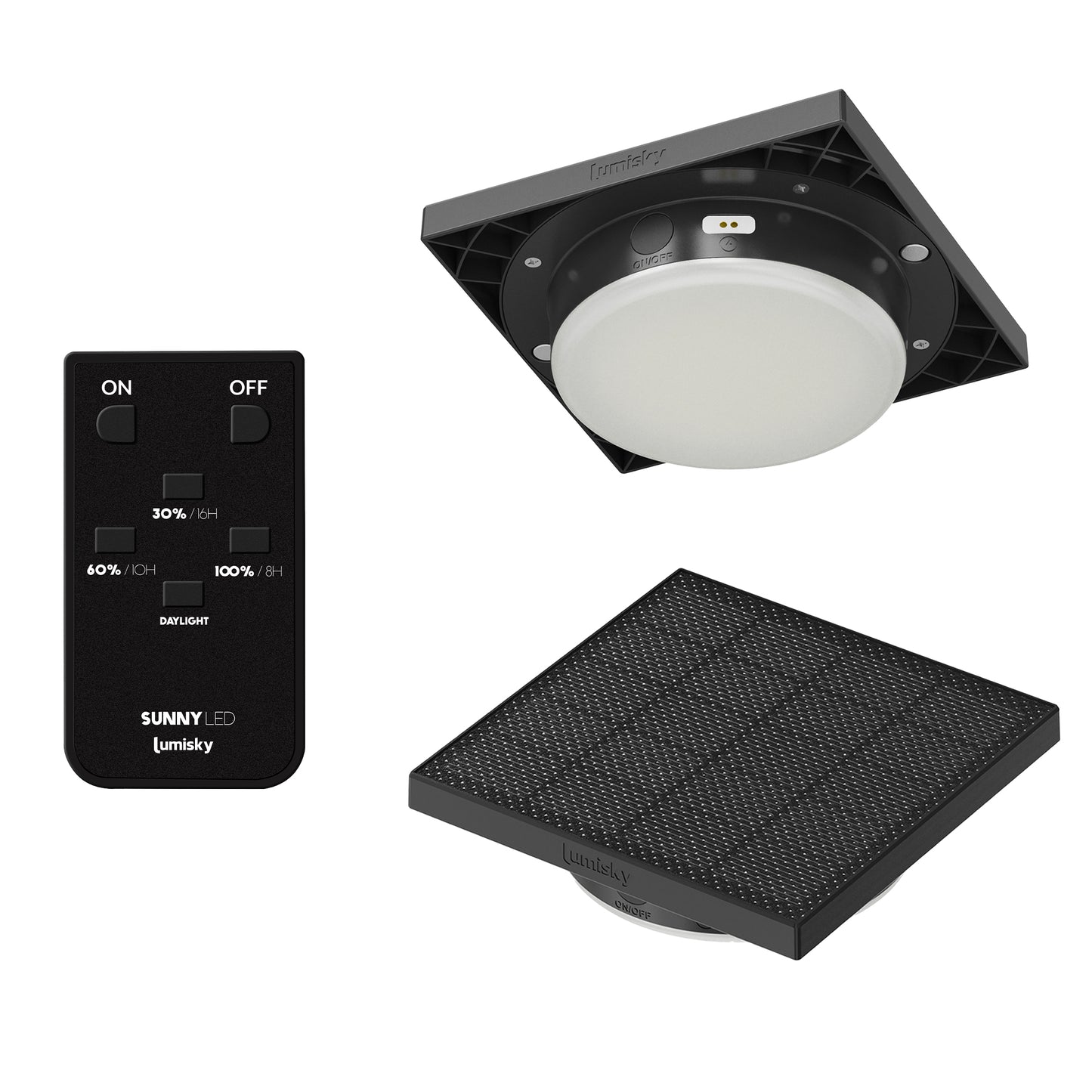 Lanterne solaire décorative LED blanc chaud CHENNAI TALL en bois teck massif H50cm