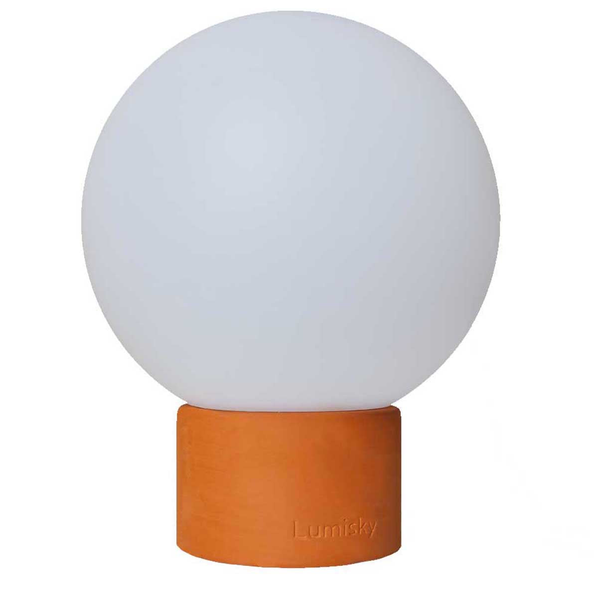 Lampe de table touch pied en terre cuite LED blanc chaud/dimmable TERRA TERRE CUITE H25cm