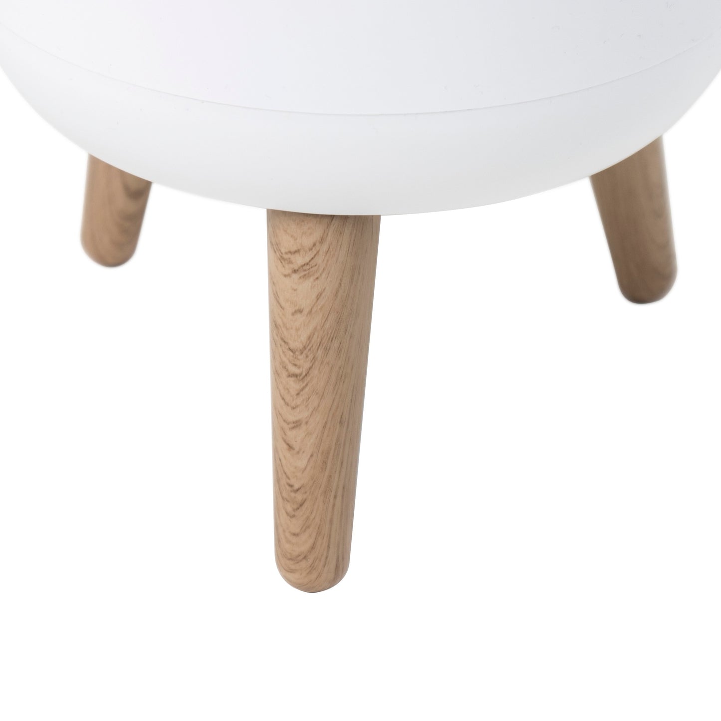 Poubelle sur pied de salle de bain touch 7L MALMO Couleur bois