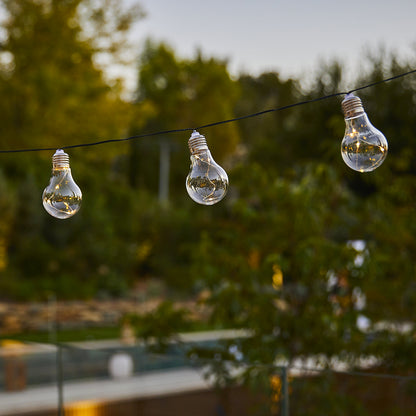 2 Guirlande solaire FANTASY STAR 10LED 4M