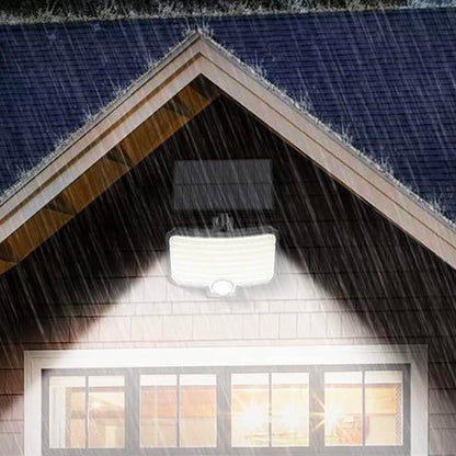 Lot de 2 Spots Solaires LED Puissants BRIGHTLY - Éclairage Blanc avec Détecteur de Mouvement, Orientables et Panneau Solaire Déporté, Parfaits pour Jardin, Terrasse et Extérieur