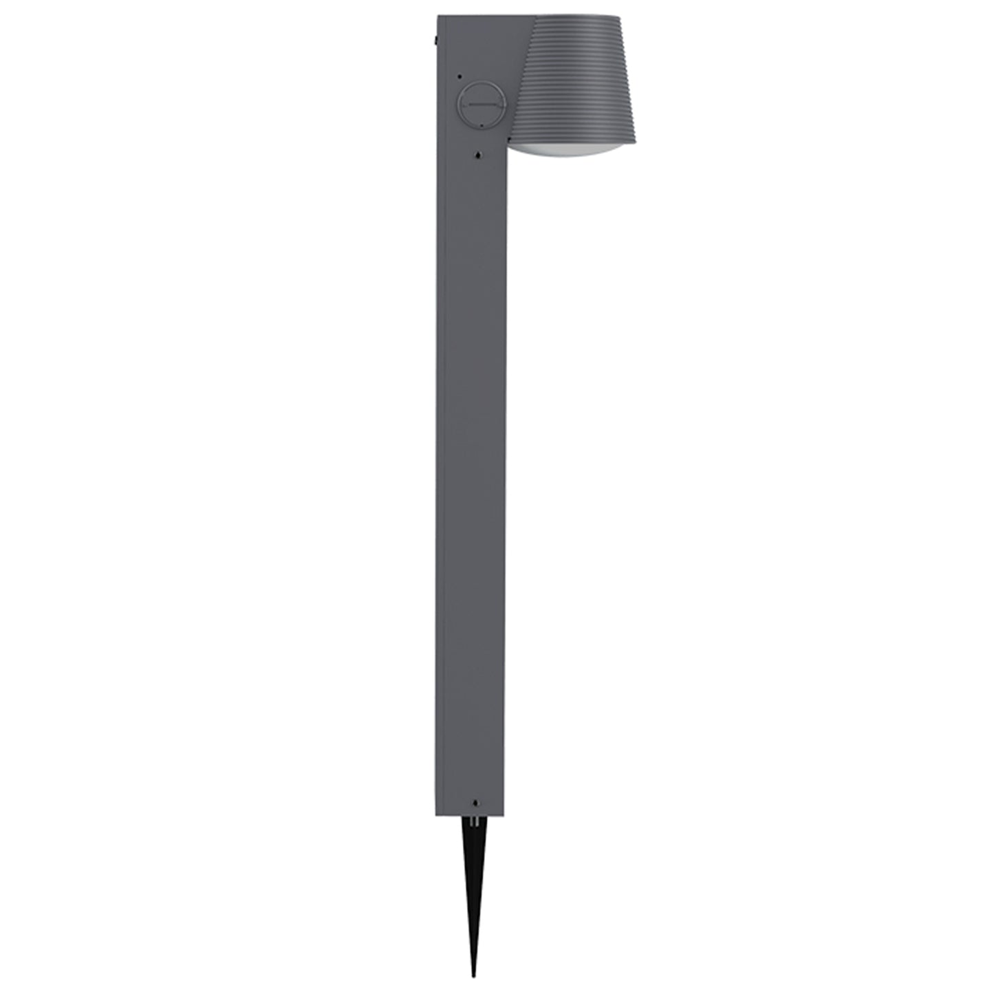 Balise solaire à fixer ou à planter LED blanc chaud/ froid SOLINE TALL H70cm