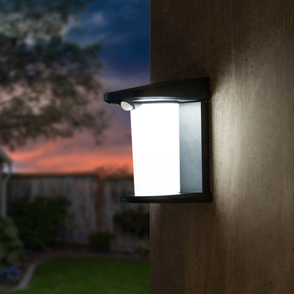 4 Applique solaire sensor LUSTY 100LM