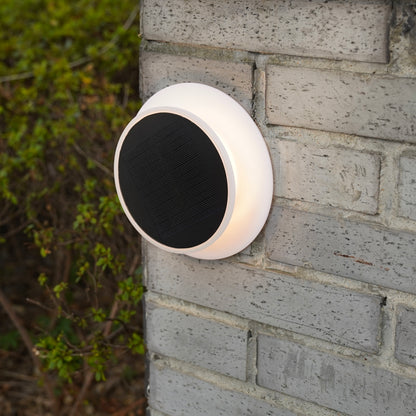 Spot solaire à fixer ou à piquer blanc chaud dimmable SOLIA SPIKE D16cm