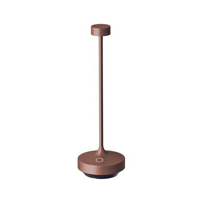 Lampe de table sans fil cuivre touch LED blanc chaud RUBY COPPER H25 cm