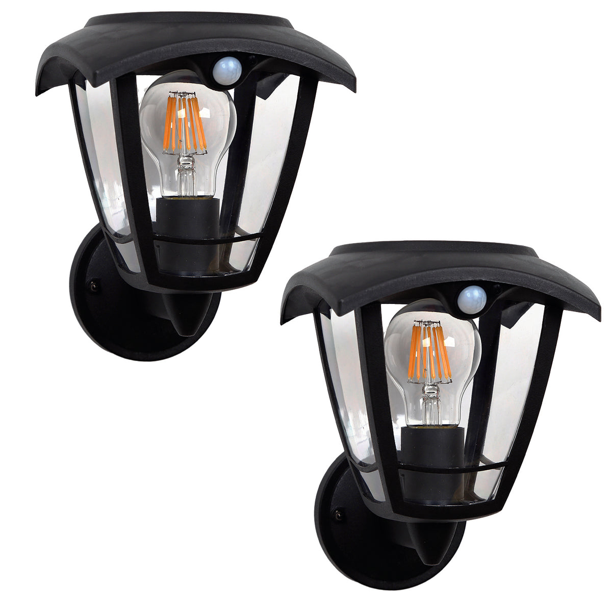 2 Applique solaire sensor LUMAX 200LM