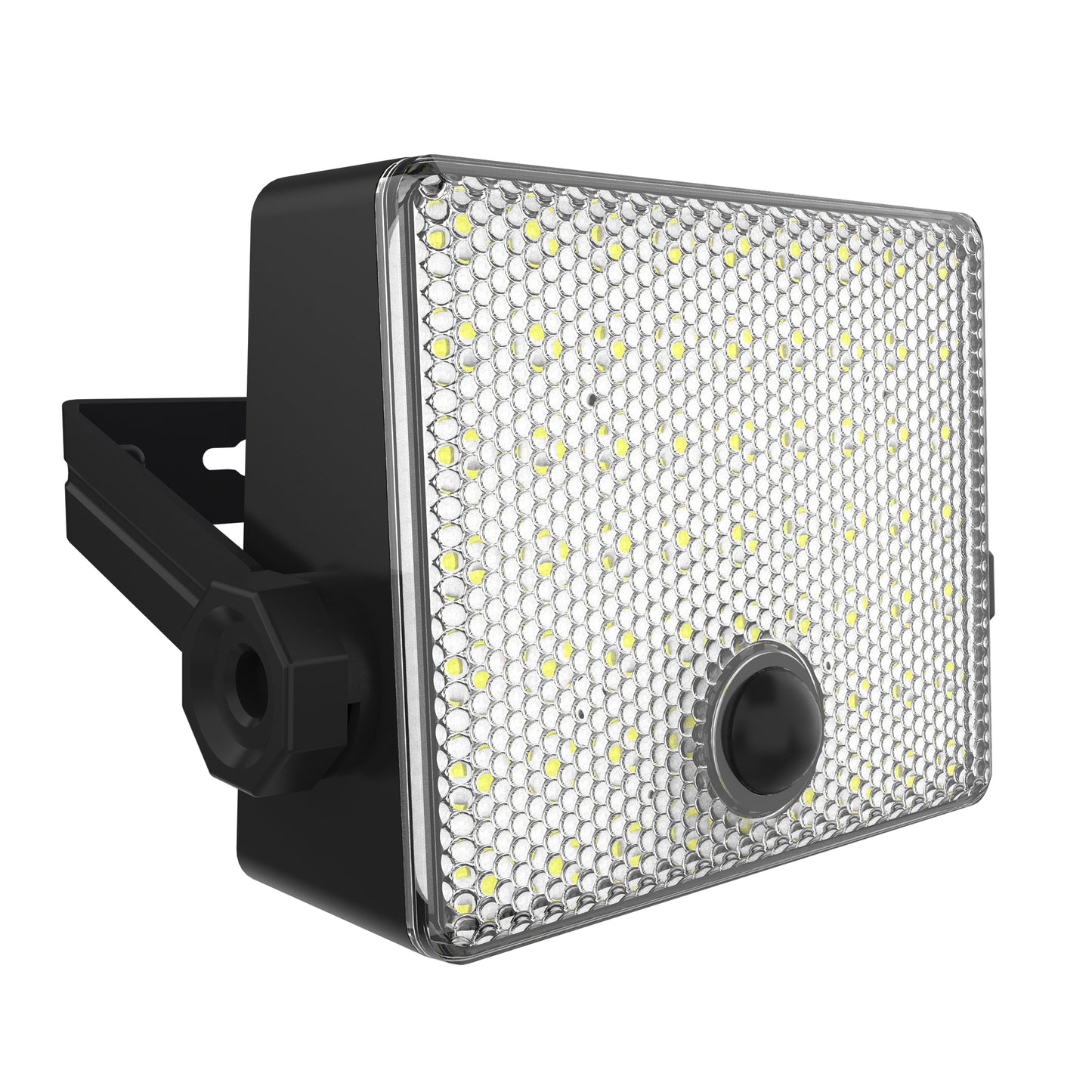 Projecteur solaire applique murale orientable LED blanc froid à fixer FLICKY H15cm