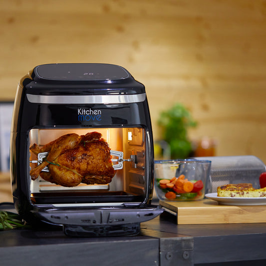 Friteuse électrique sans Huile friteuse à air Chaud 3.5L TORNADO 1400W  Cuisson rapide en une Touche avec timer avec conseil de cuisson :  : Cuisine et Maison
