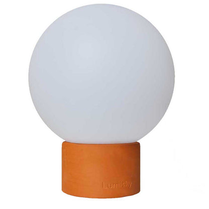 Lampe de table touch pied en terre cuite LED blanc chaud/dimmable TERRA TERRE CUITE  H25cm