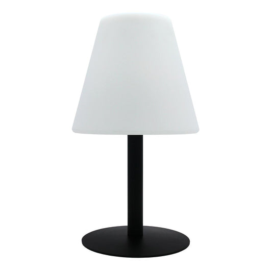 Lampe de table solaire et rechargeable LED multicolore dimmable STANDY MINI SOLAR RGB H36cm - REDDECO.com