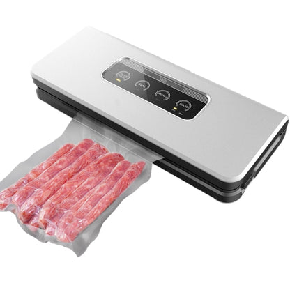 Machine sous vide alimentaire inox brossé SPRINGS 150W pour conservation des aliments et 10 sacs sous vide