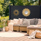 Kit clôture jardin panneaux occultant en bois composite et aluminium - set de base 1,85 x 1,94 m - REDDECO.com